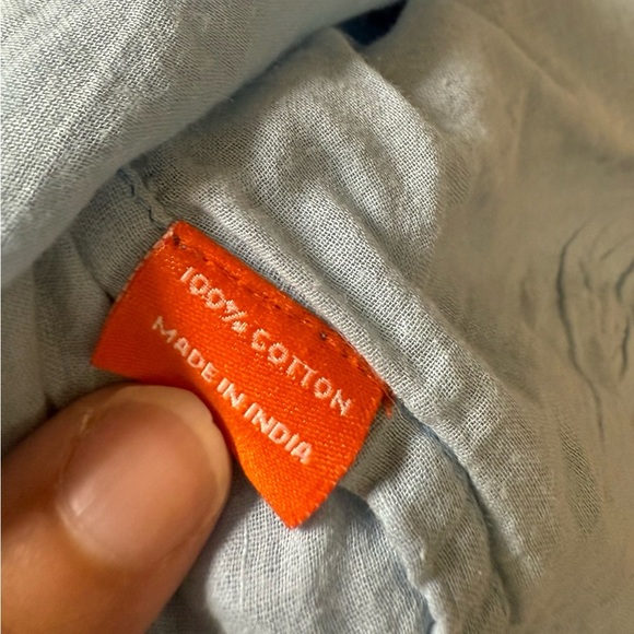 Zara Sage Green Embroidered Boho Babydoll Mini Dress Size Small - Picture 7 of 8